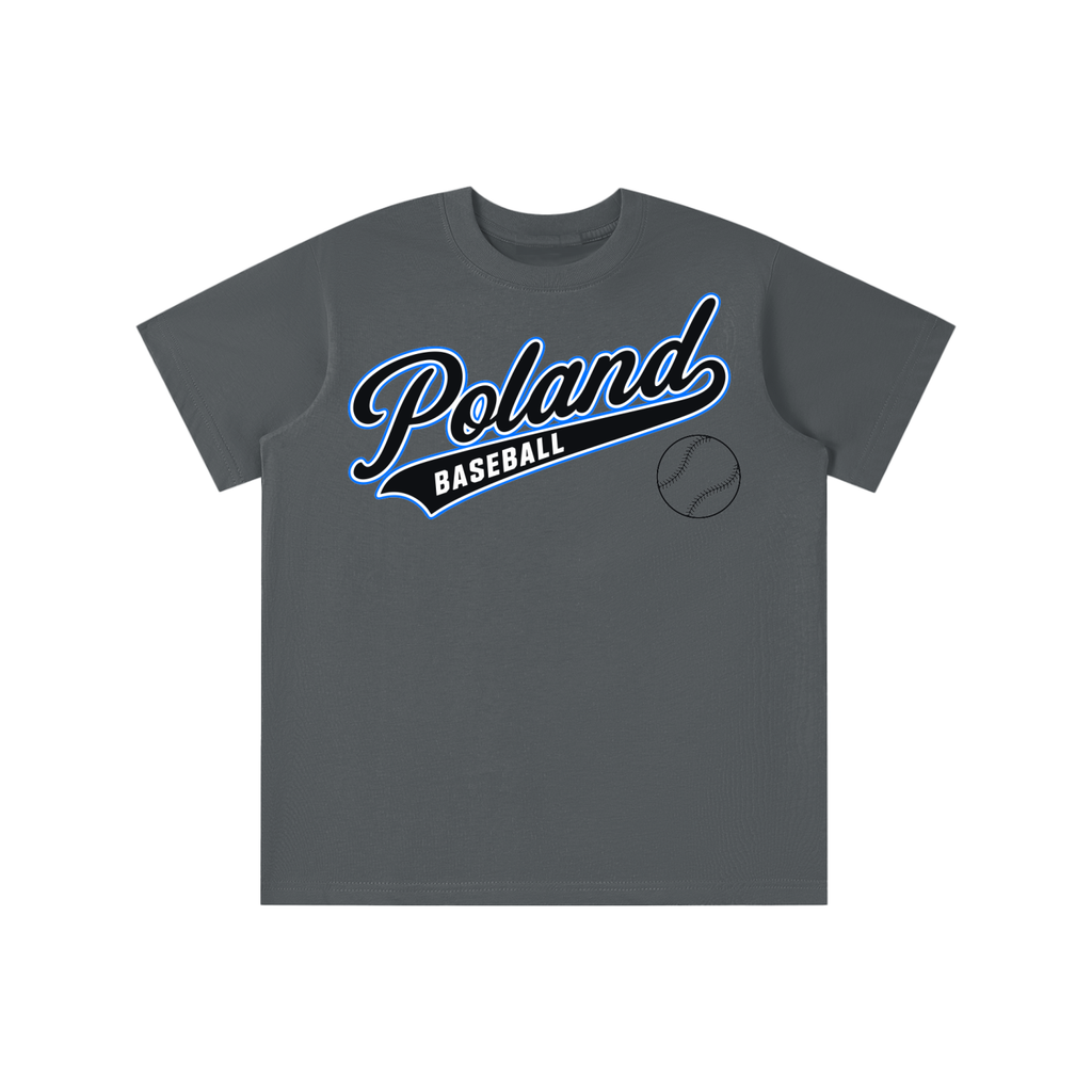 Wacky Color Poland Baseball Kids T