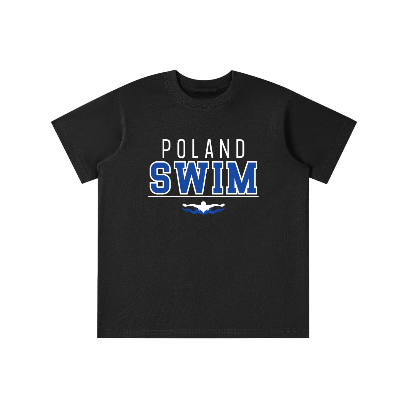Poland Swimmer Kids T
