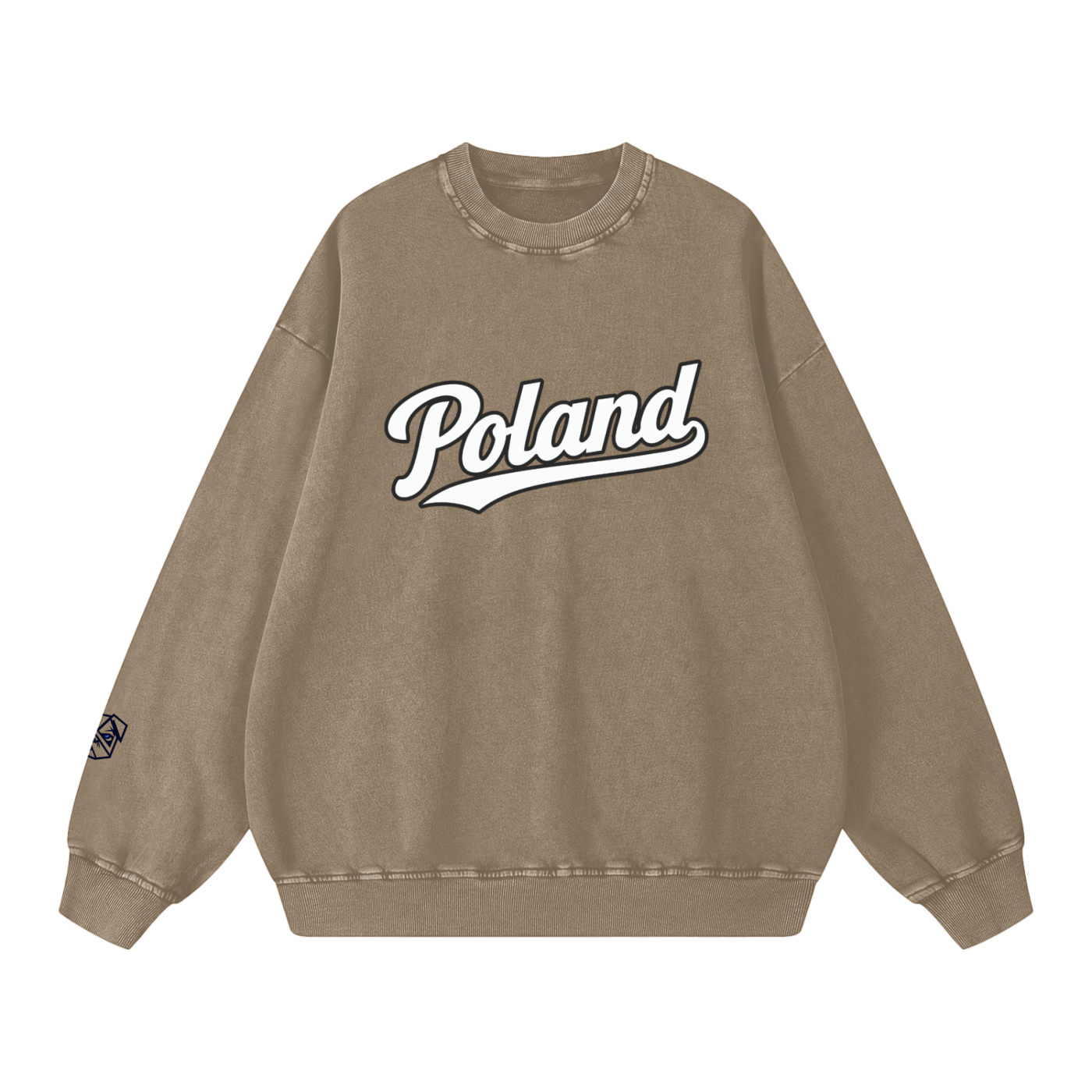 Snow Washed Oversized Sweatshirt