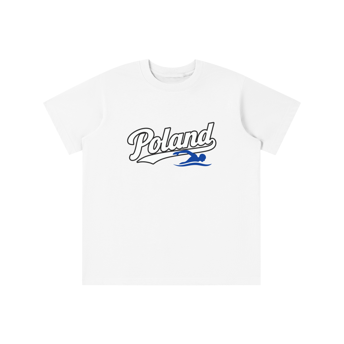 Poland Swimmer Kids T