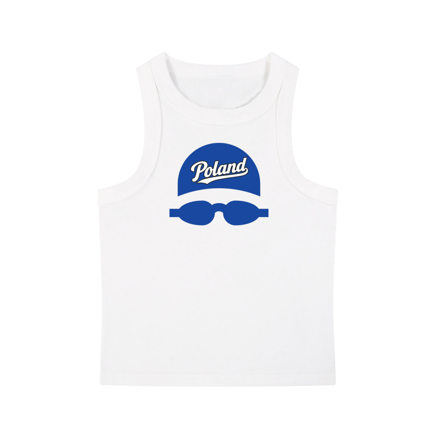 Poland Swim Cap Tank - Juniors