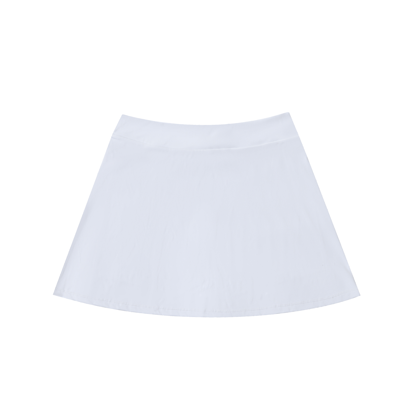 High-Waist Pocketed A-Line Poland Skirt
