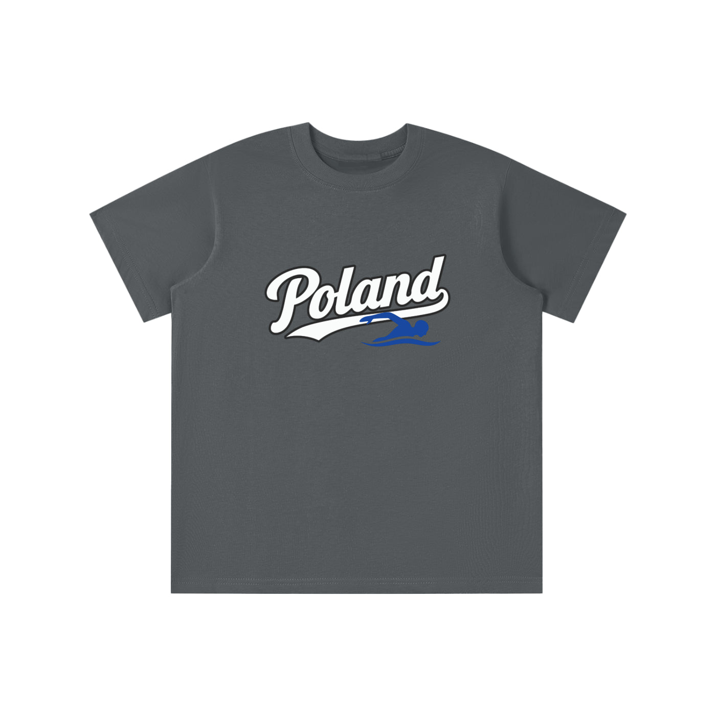 Poland Swimmer Kids T