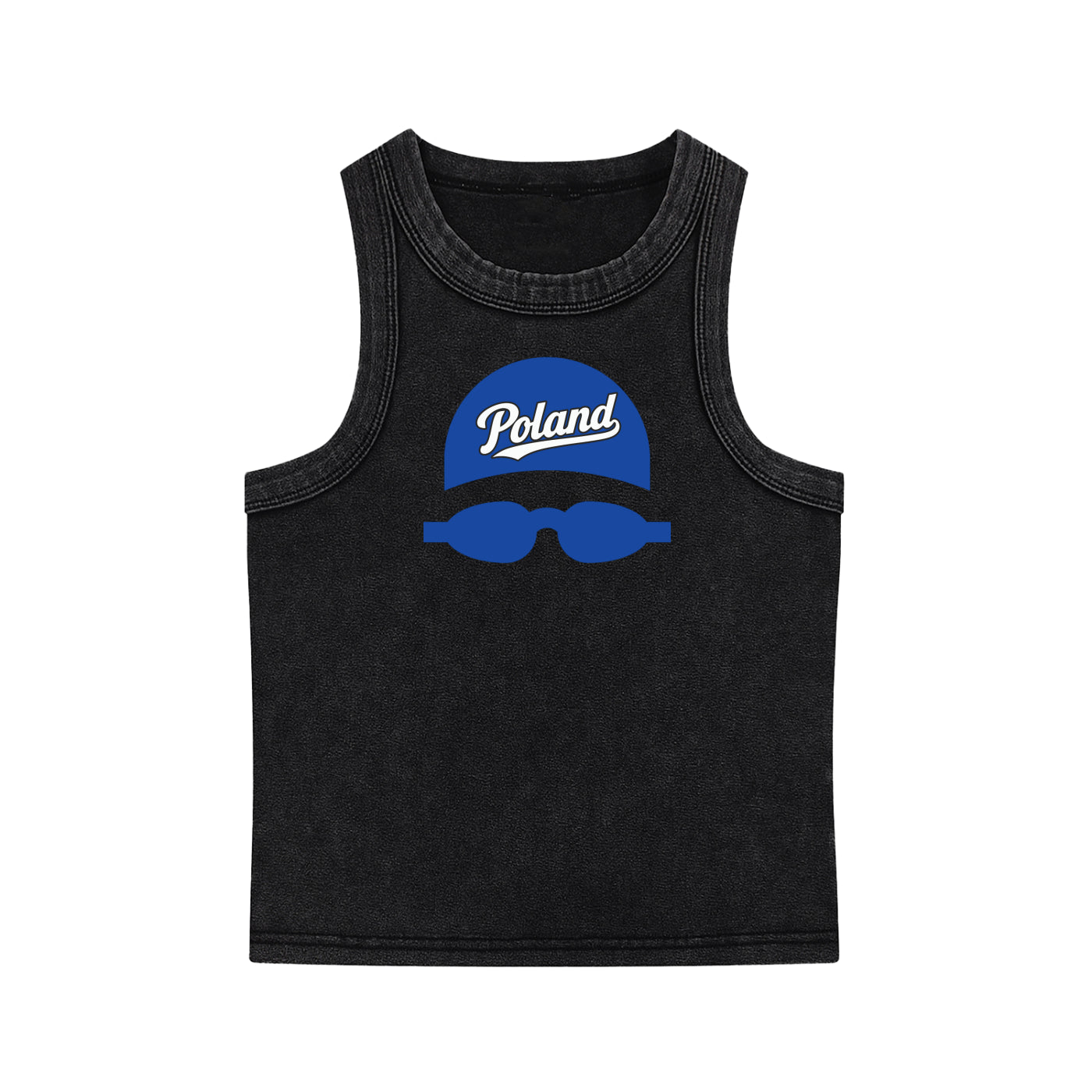 Poland Swim Cap Tank - Juniors