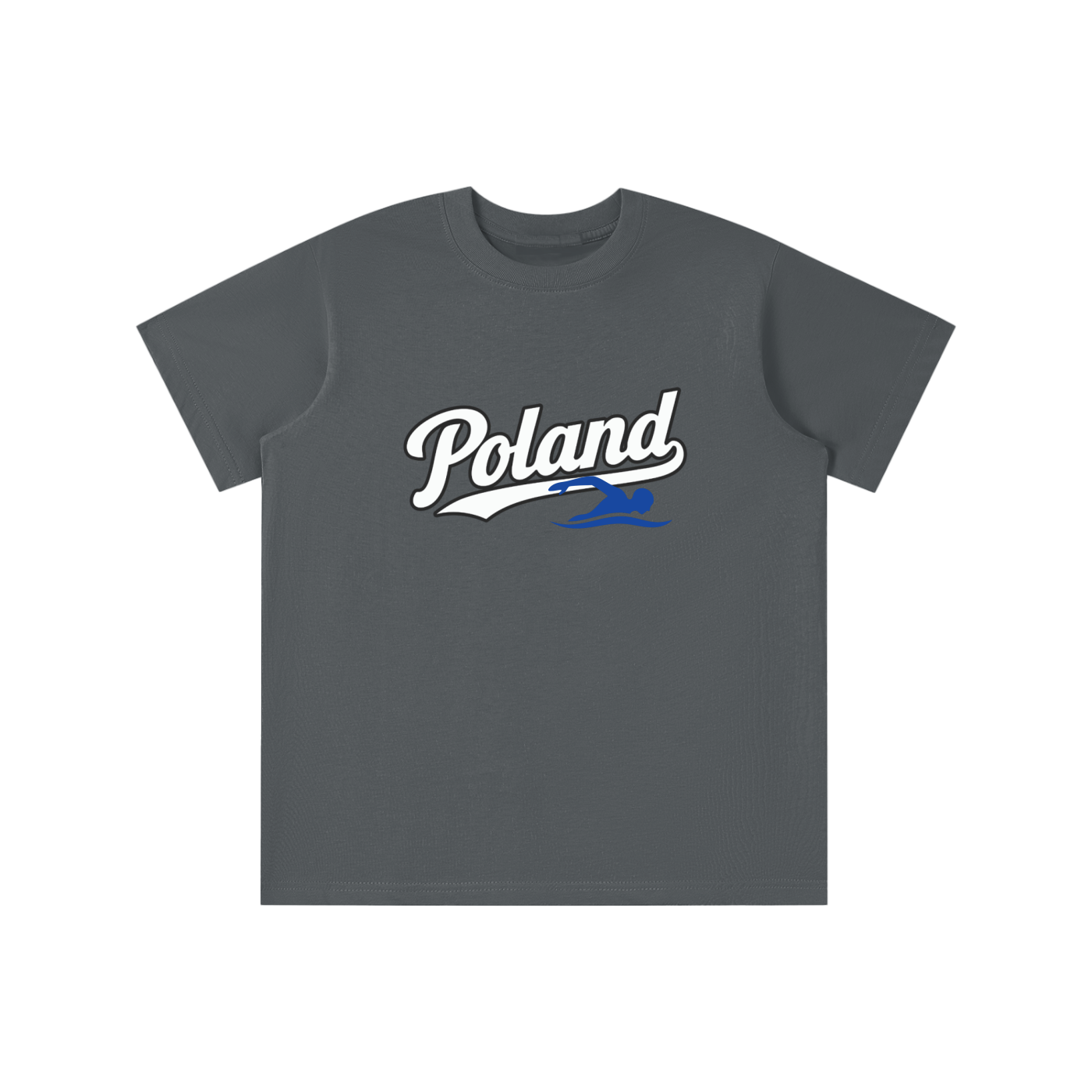 Poland Swimmer Kids T