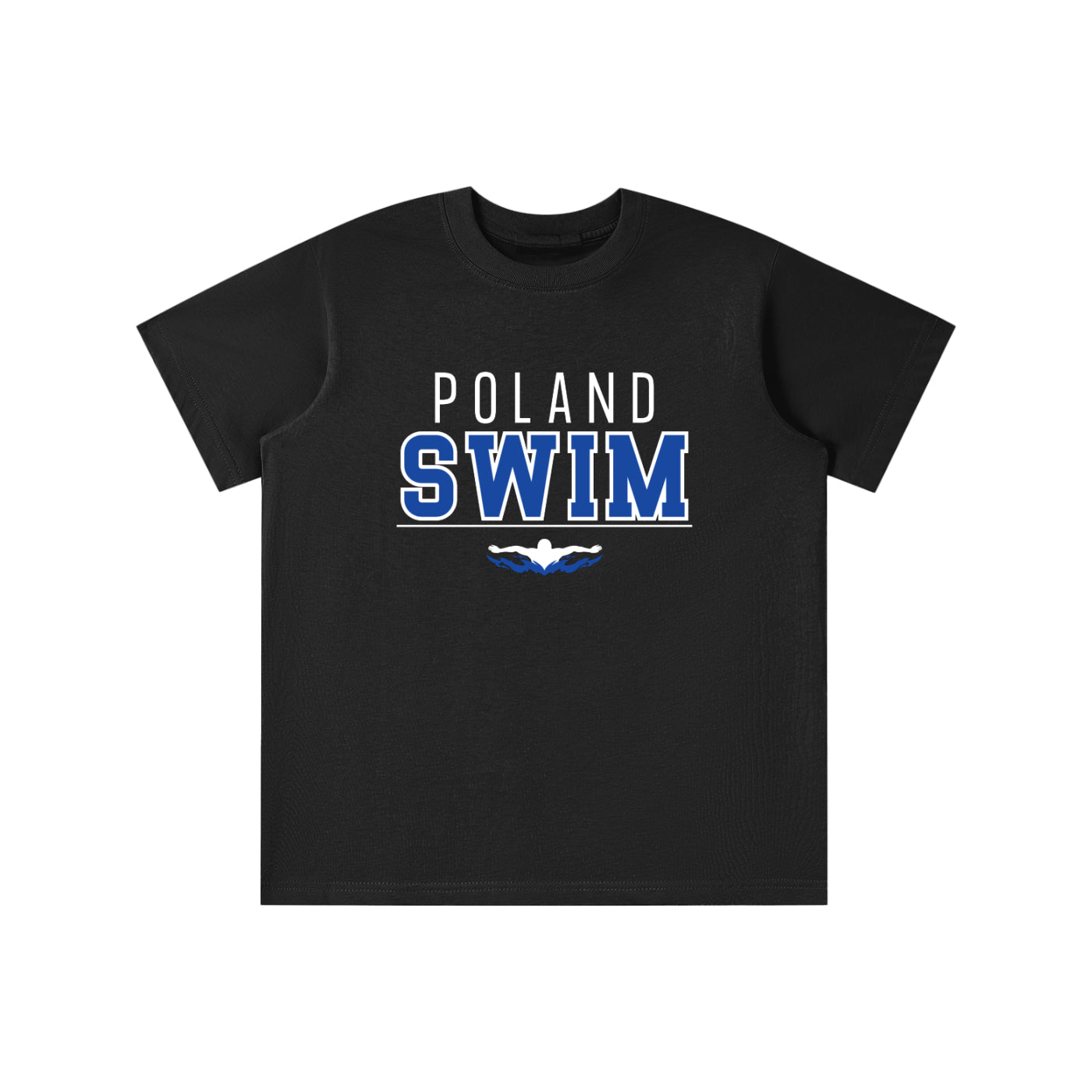 Poland Swimmer Kids T