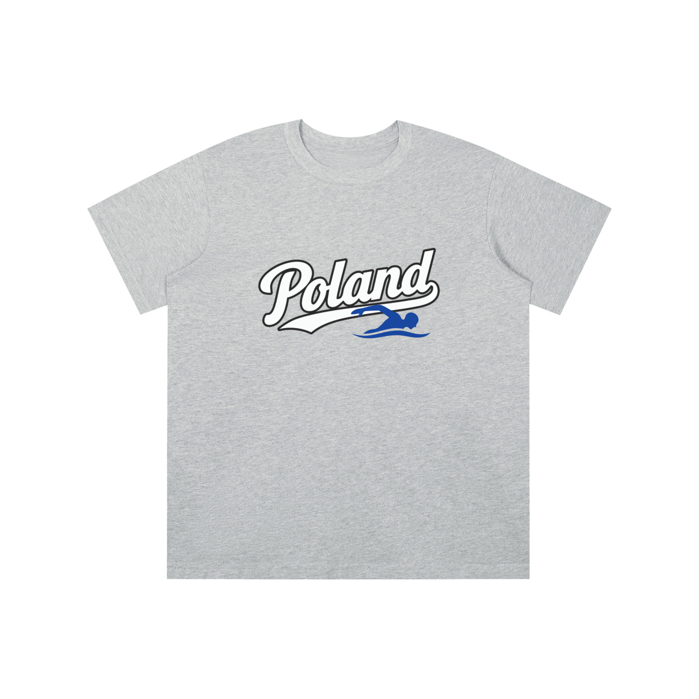 Poland Swimmer Kids T