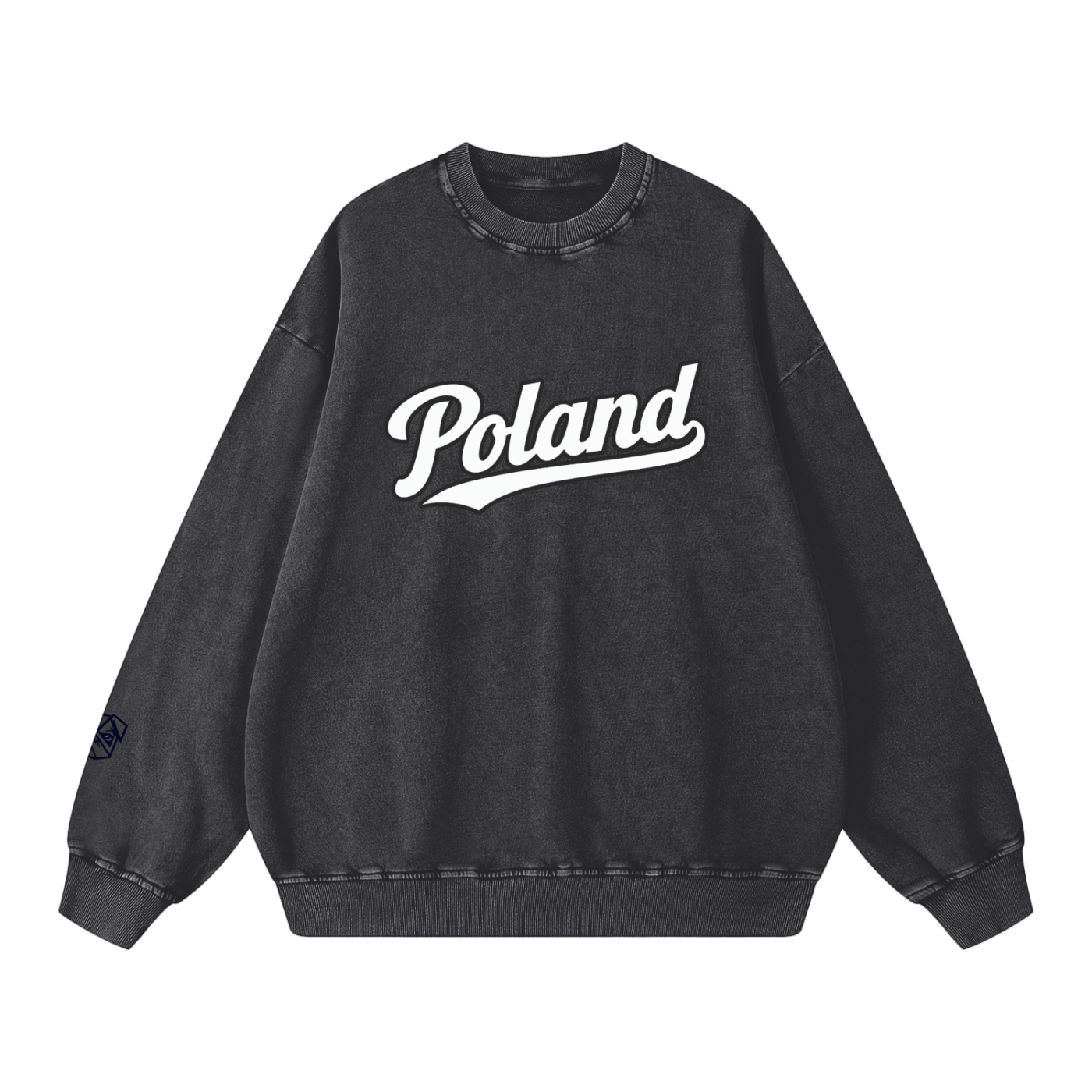 Snow Washed Oversized Sweatshirt