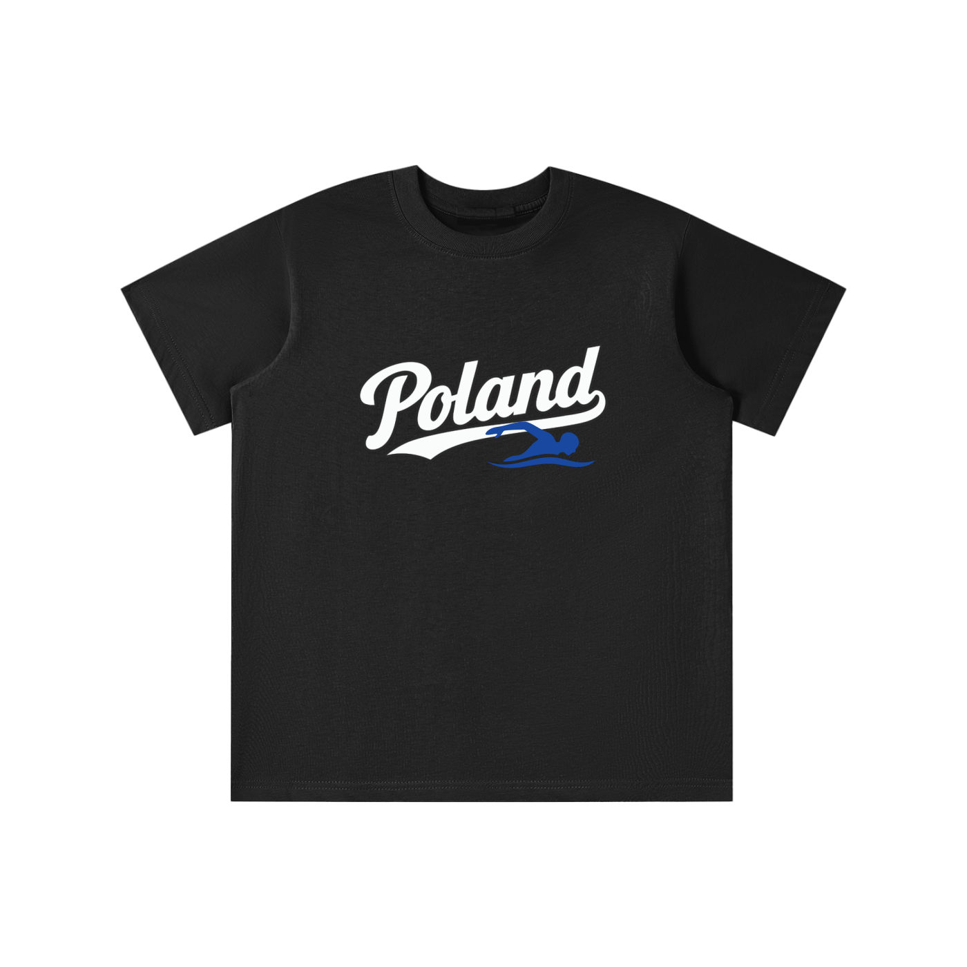 Poland Swimmer Kids T