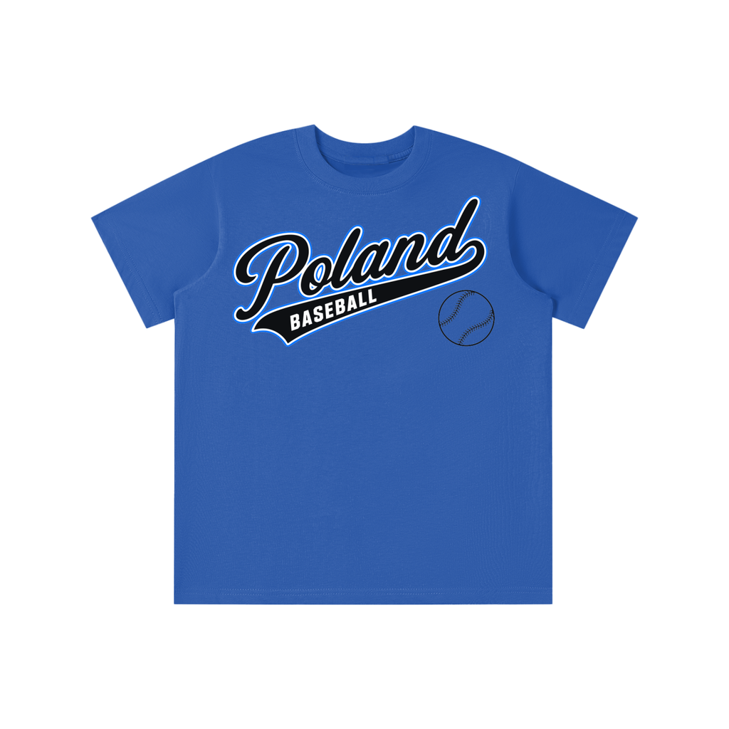 Wacky Color Poland Baseball Kids T