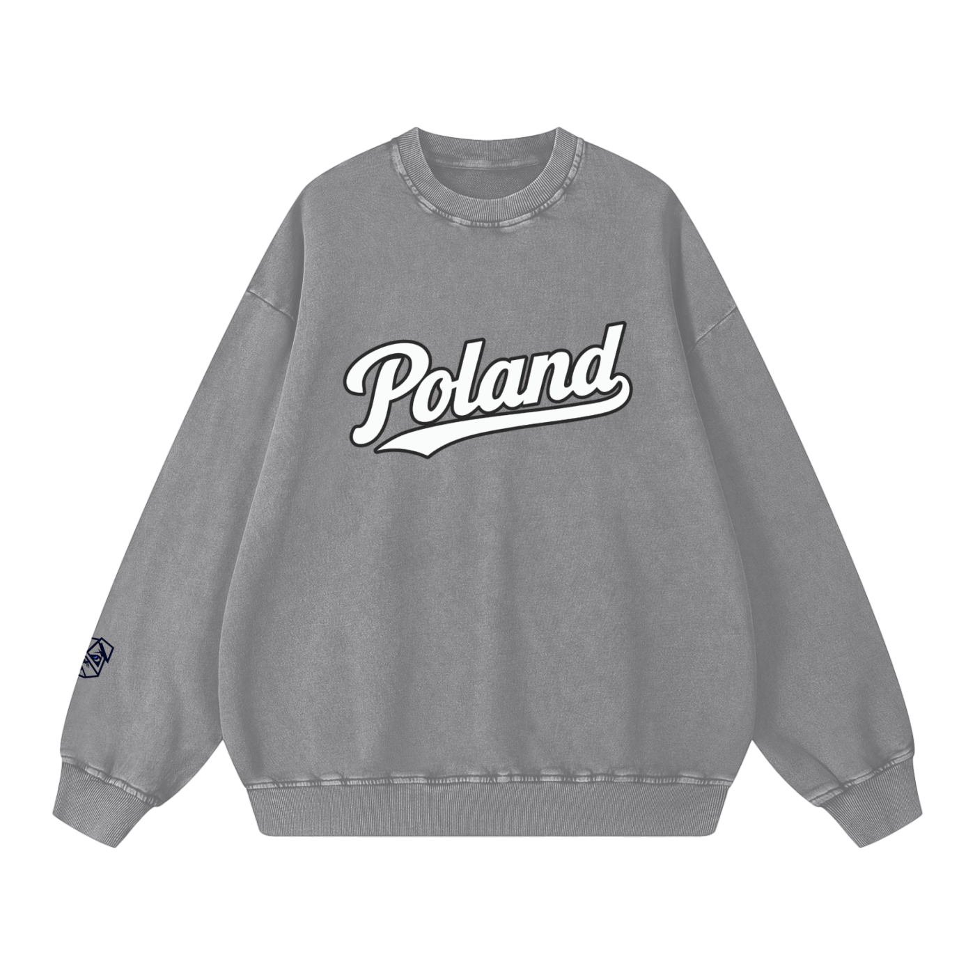 Snow Washed Oversized Sweatshirt