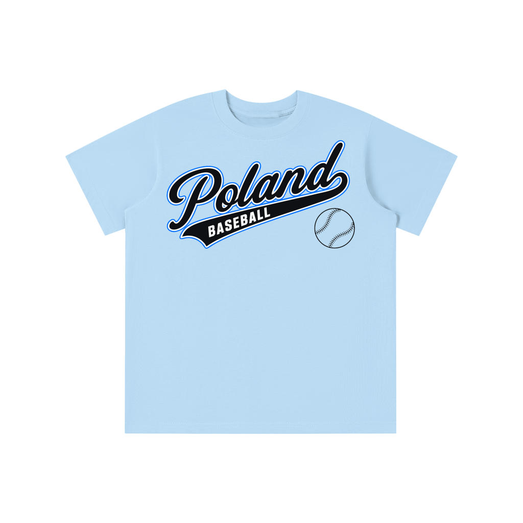 Wacky Color Poland Baseball Kids T
