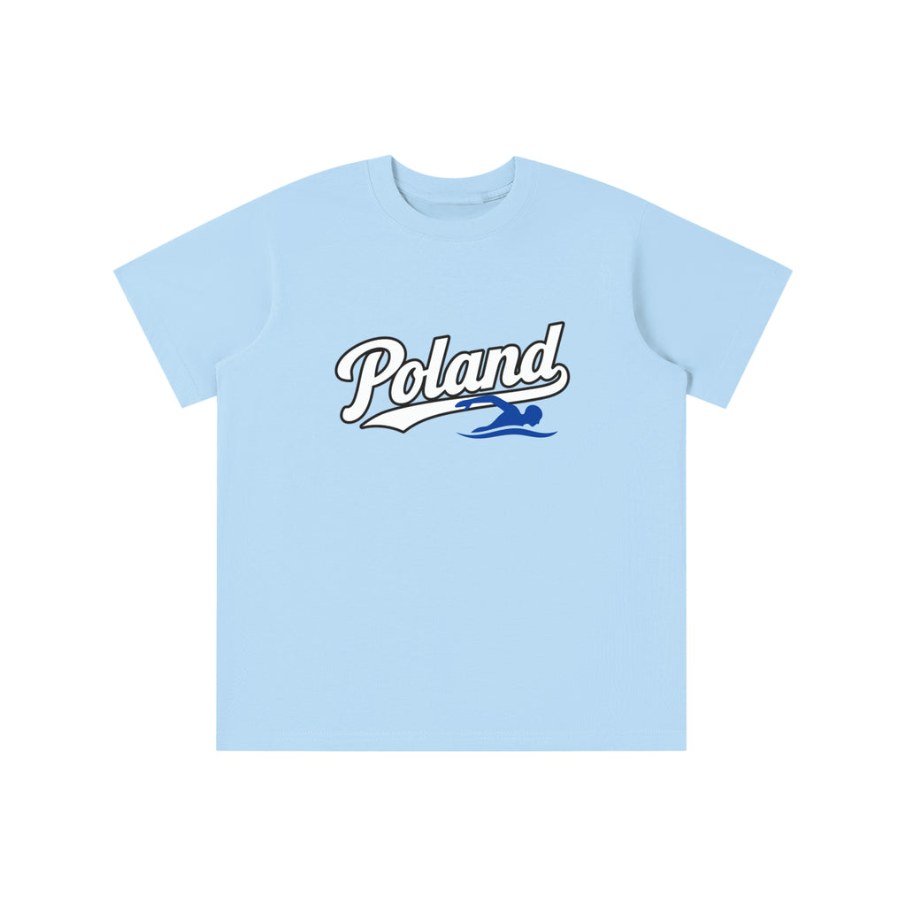 Poland Swimmer Kids T