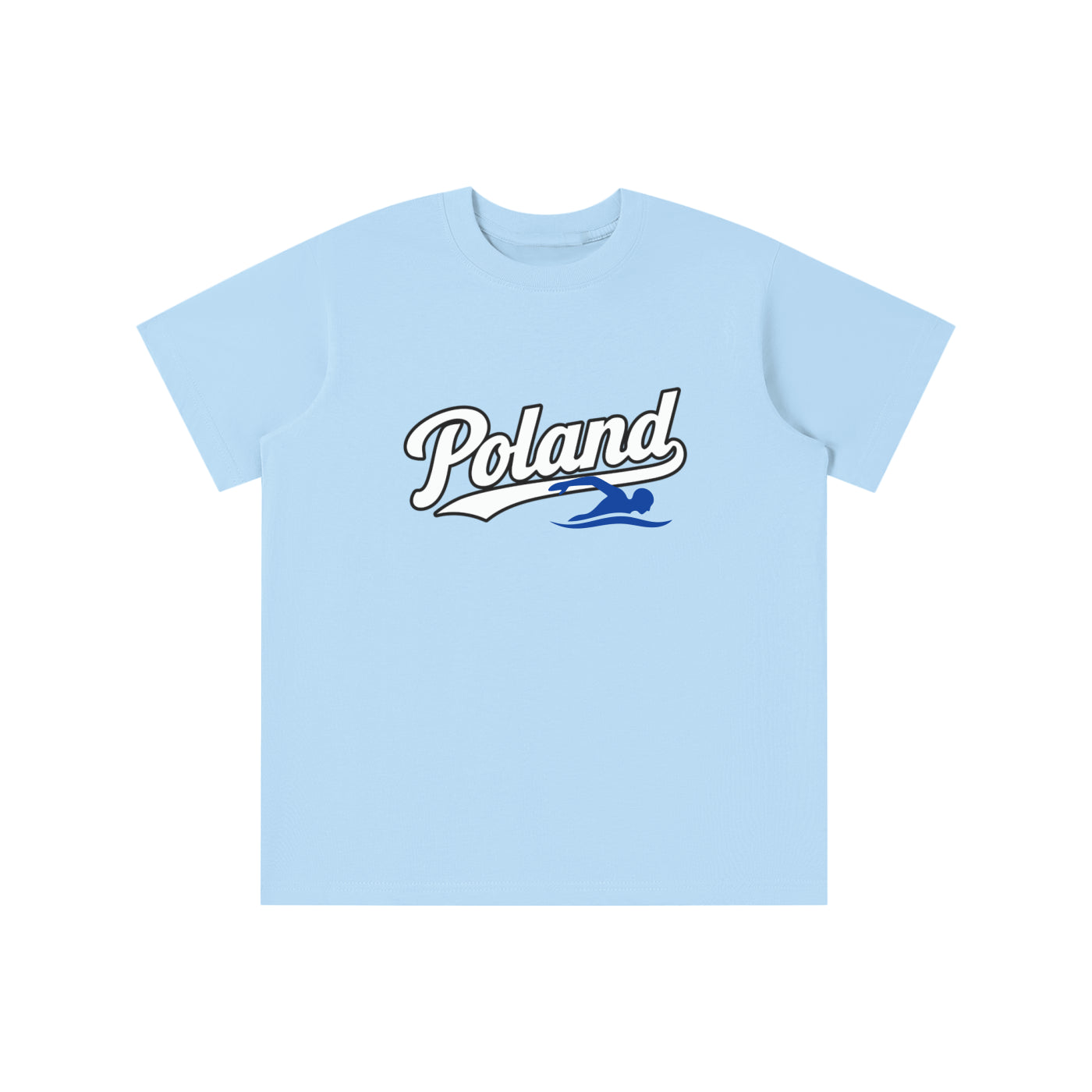 Poland Swimmer Kids T