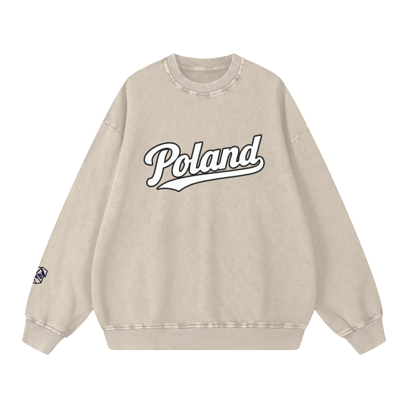 Snow Washed Oversized Sweatshirt